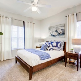 bedroom with spacious areas